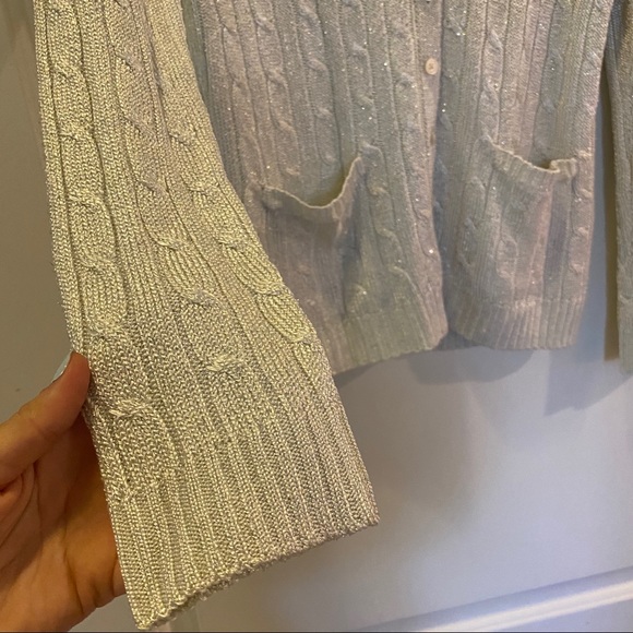 Ralph Lauren Buttoned Sparkling Sweater - Picture 5 of 8